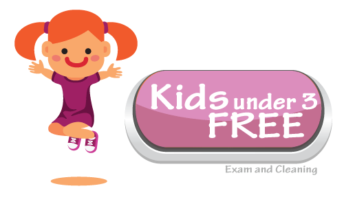 Kids under 3 are free