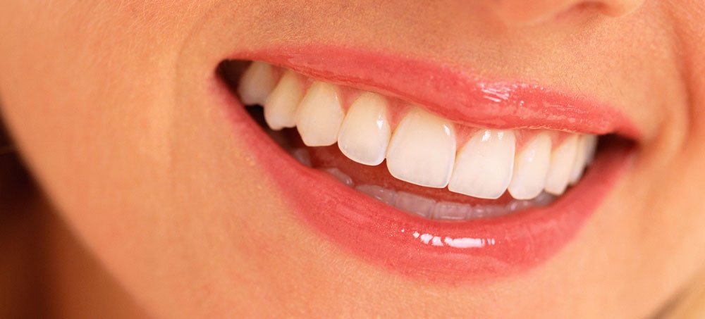 healthy white teeth