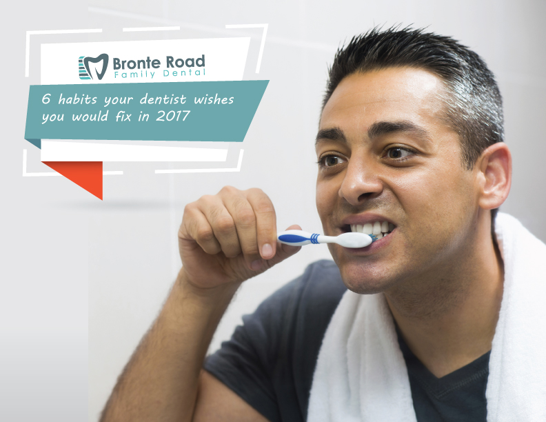 6 habits dentist