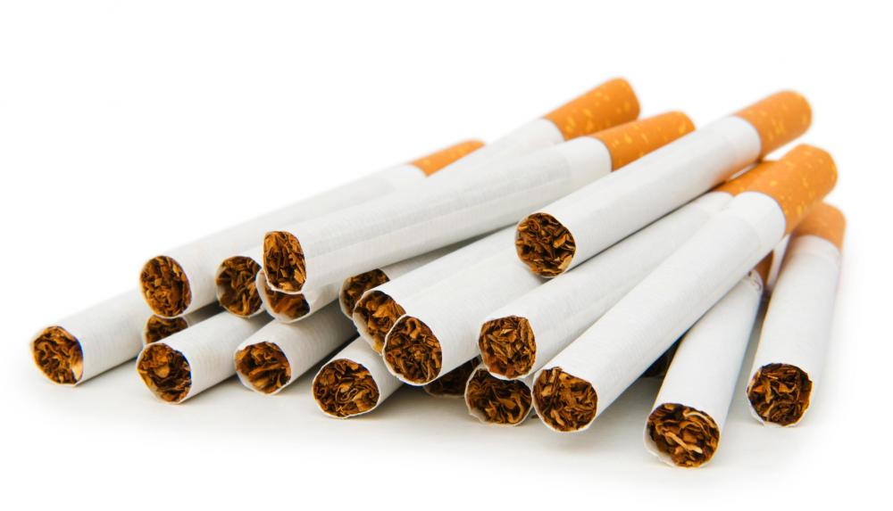 Cigarettes and teeth