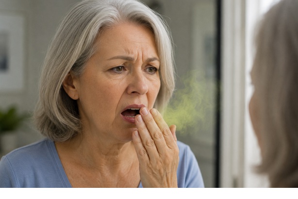 breath changes after lunch